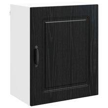 Keukenkast Kalmar Zwart Eiken 50 x 31 x 60 cm Bewerkt hout