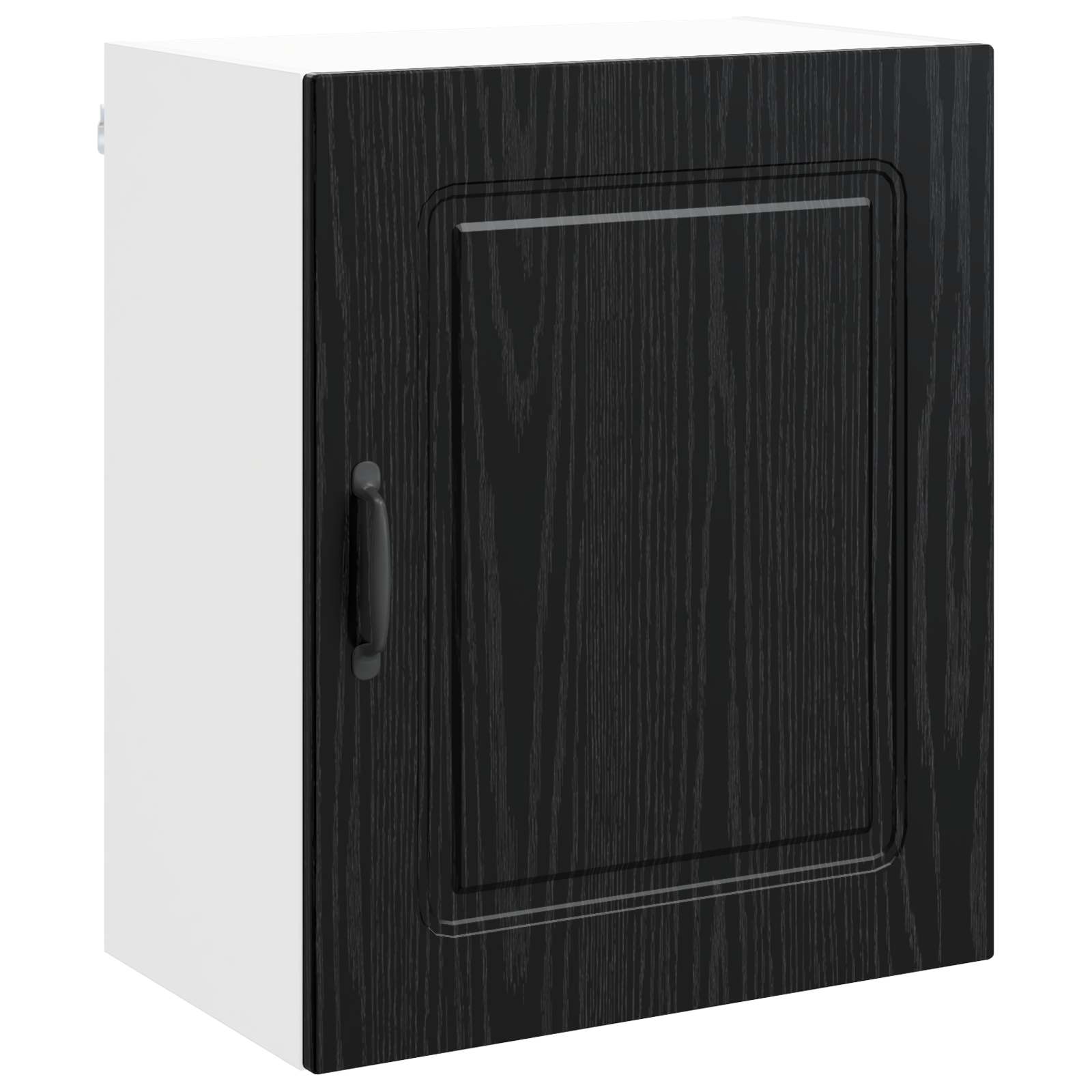 Keukenkast met opslag Kalmar 2 pcs Zwart Eiken 50 x 31 x 60 cm