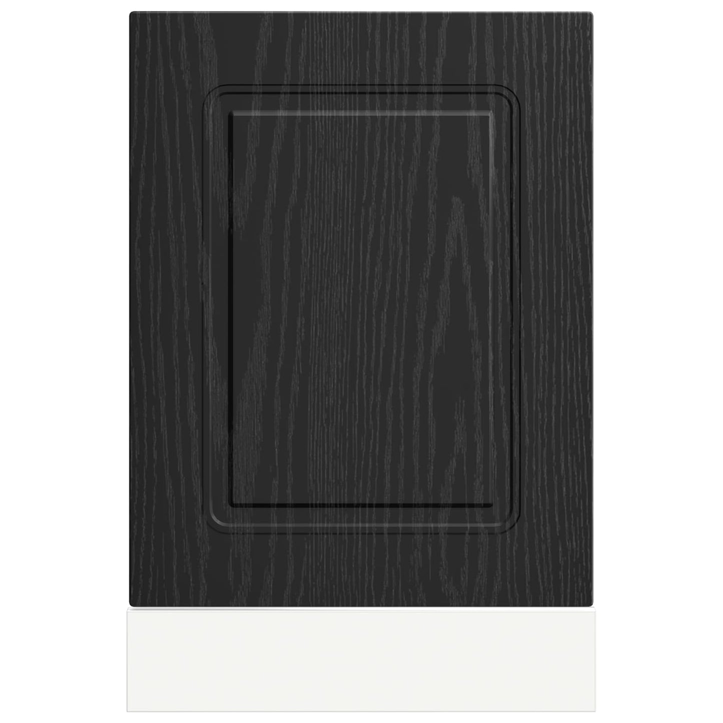 Keukenkast Kalmar Zwart Eiken 45 x 1,5 x 67 cm Bewerkt hout