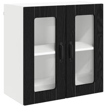 Keukenkast met opslag Zwart Eiken 60 x 31 x 60 cm Bewerkt hout