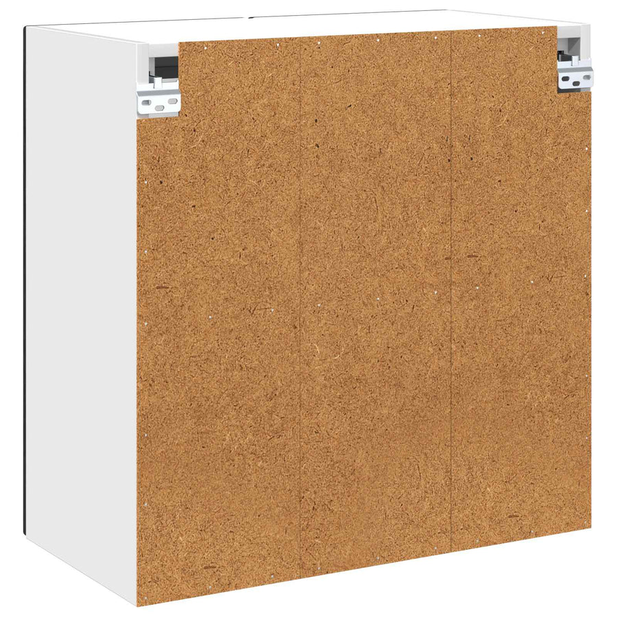 Keukenkast met opslag Zwart Eiken 60 x 31 x 60 cm Bewerkt hout