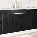 Kitchen Wall Cabinet Black Oak 60 x 1.5 x 67 cm Engineered Wood