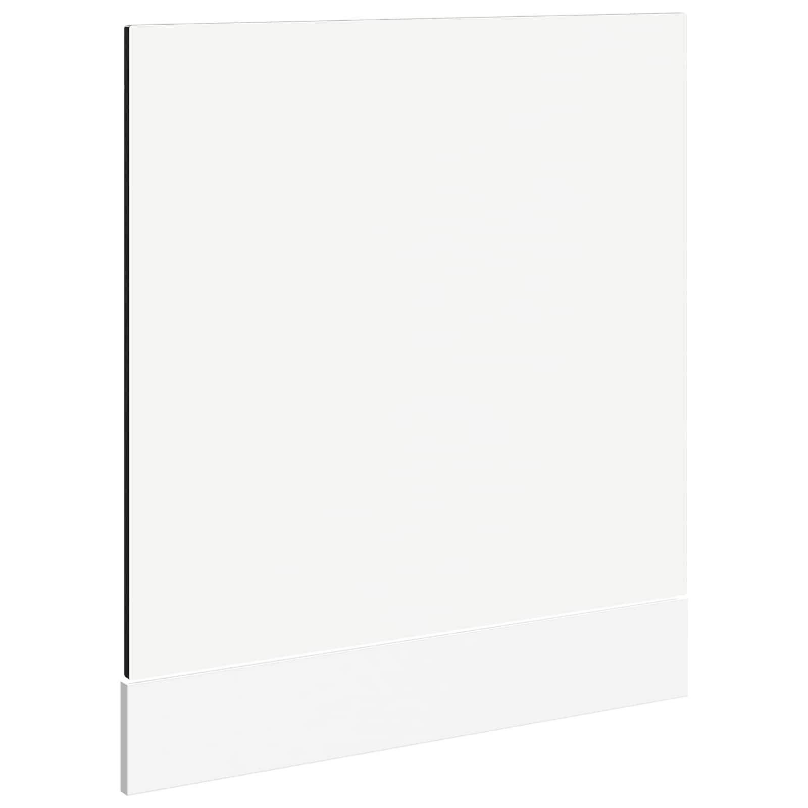 Keukenkast Zwart Eiken 60 x 1,5 x 67 cm Bewerkt hout