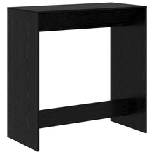 Bartafel 102 X 50 X 103,5 Cm Bewerkt Hout Zwart eiken 102 cm
