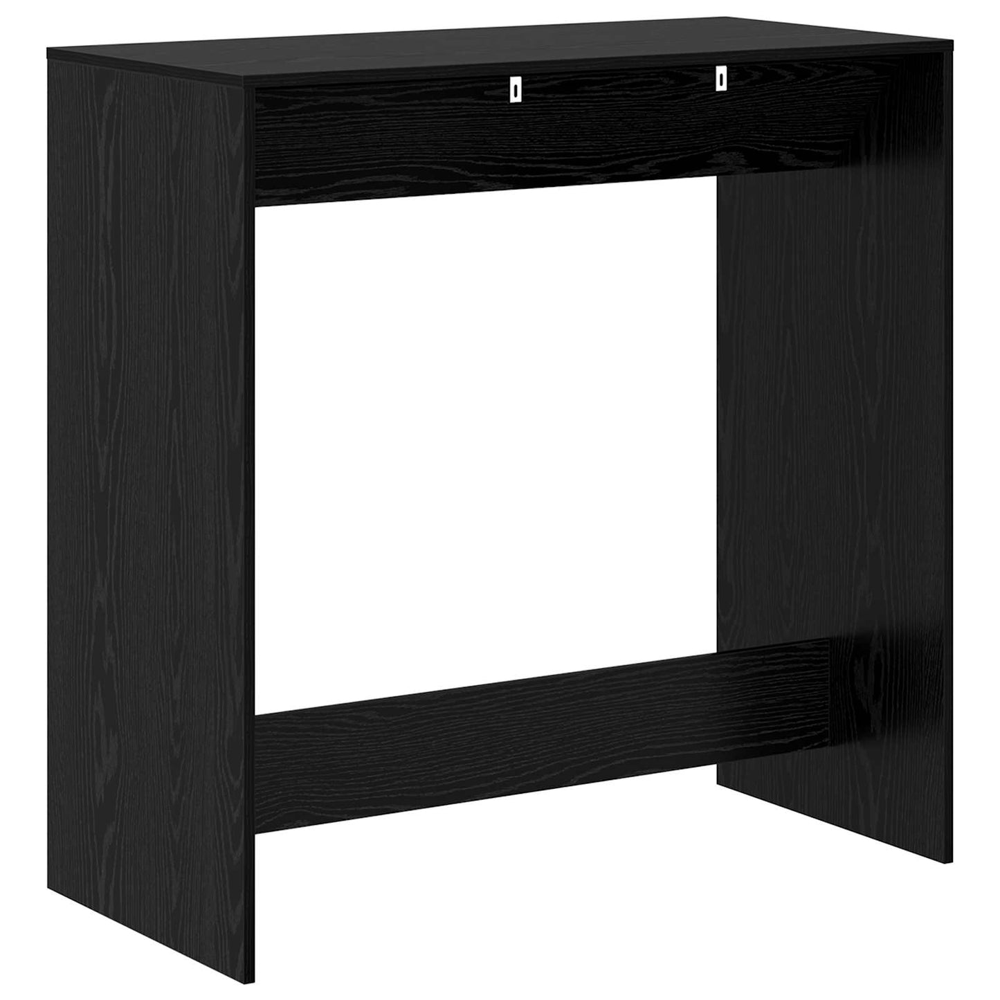 Bartafel 102 X 50 X 103,5 Cm Bewerkt Hout Zwart eiken 102 cm