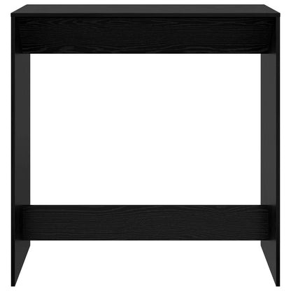 Bartafel 102 X 50 X 103,5 Cm Bewerkt Hout Zwart eiken 102 cm