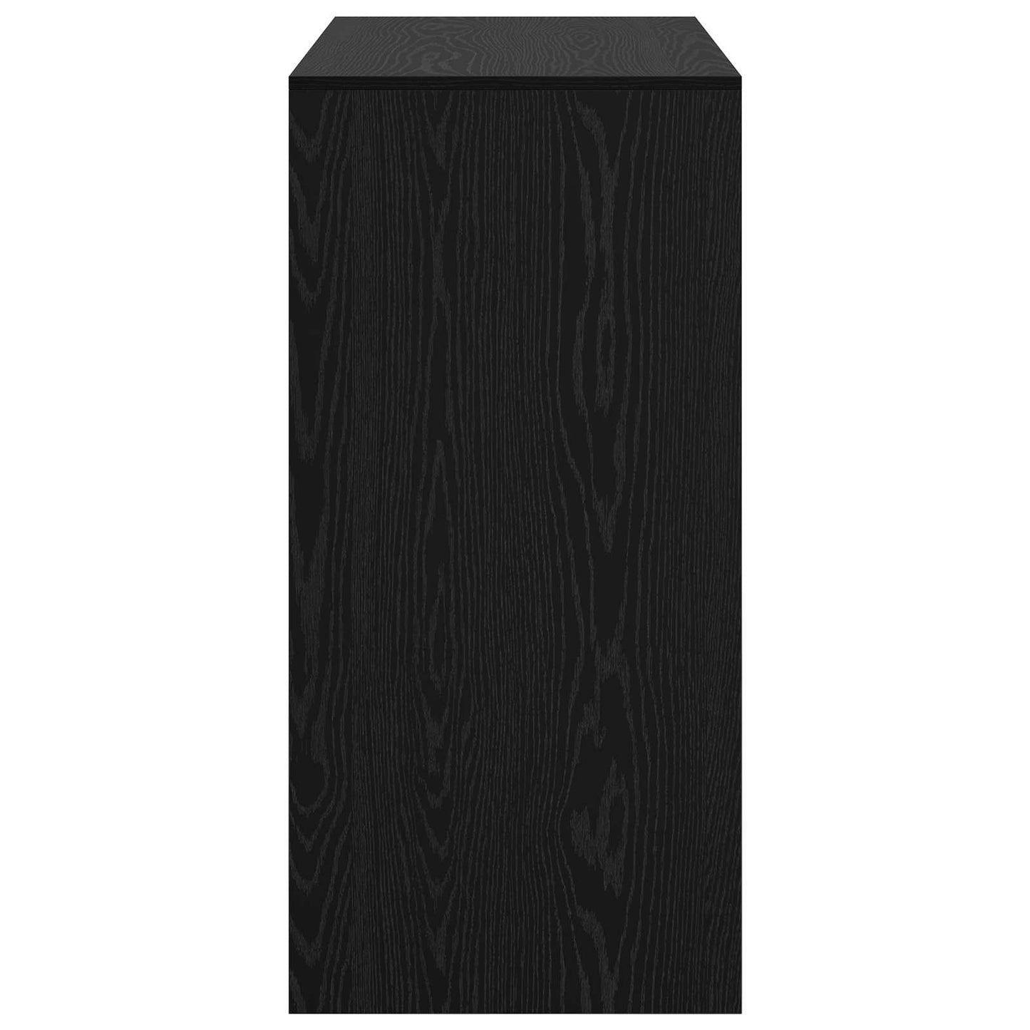 Bartafel 102 X 50 X 103,5 Cm Bewerkt Hout Zwart eiken 102 cm