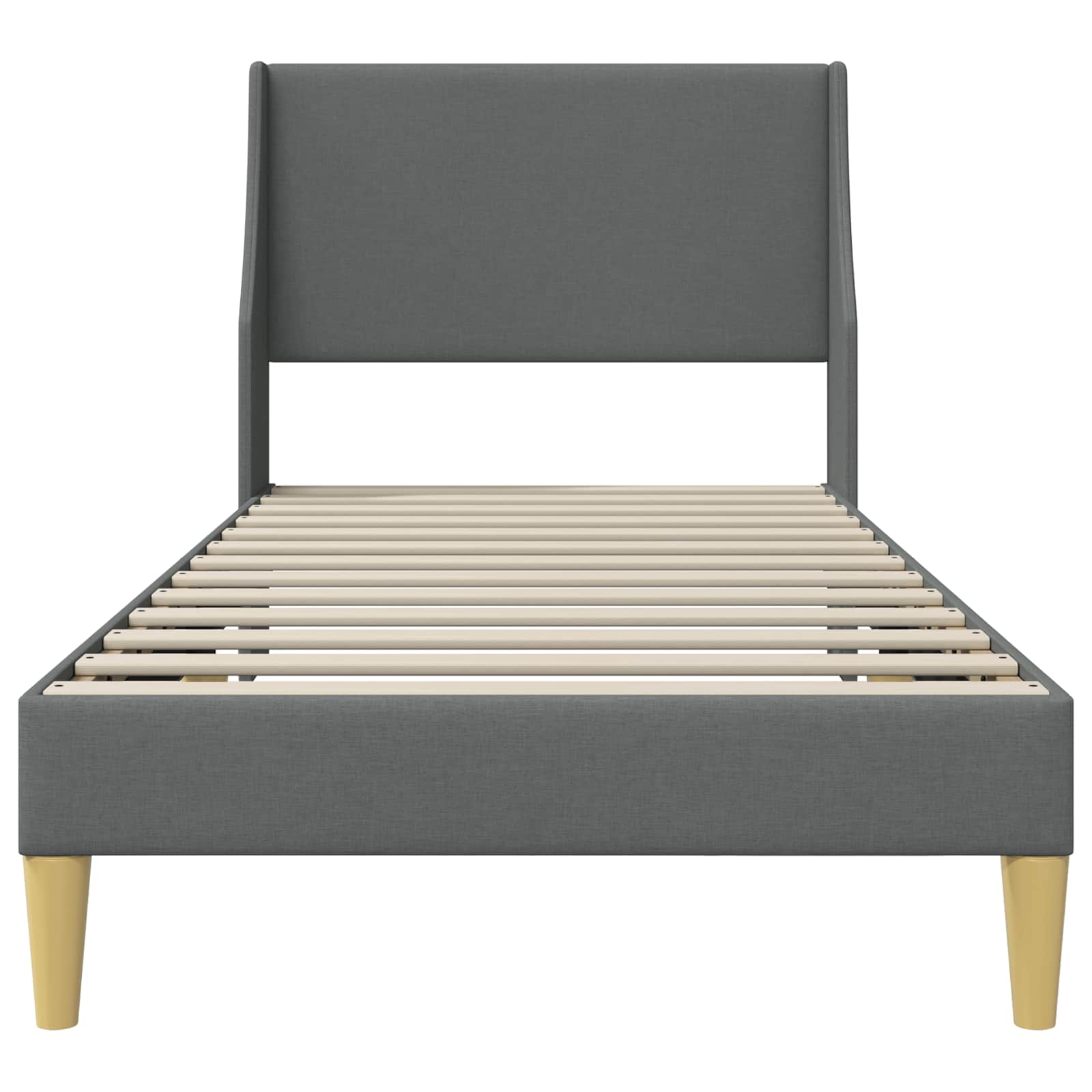 Bedframe Effen met hoofdeinde aansluitplaat
