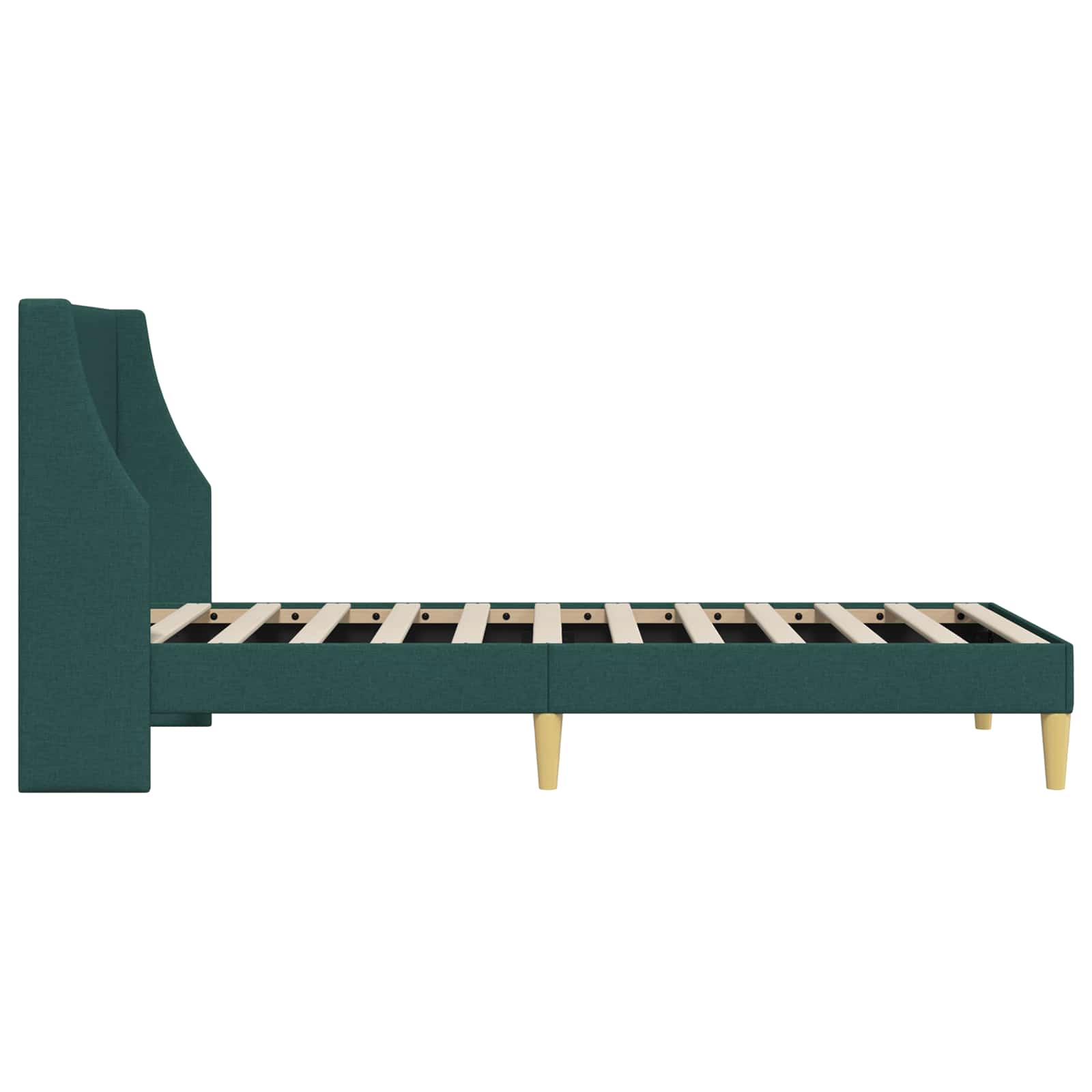Bedframe met hoofdeinde aansluitplaat