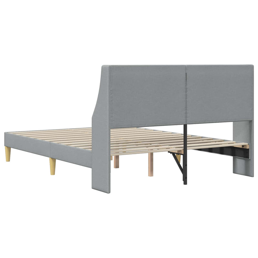 Bedframe met hoofdeinde aansluitplaat