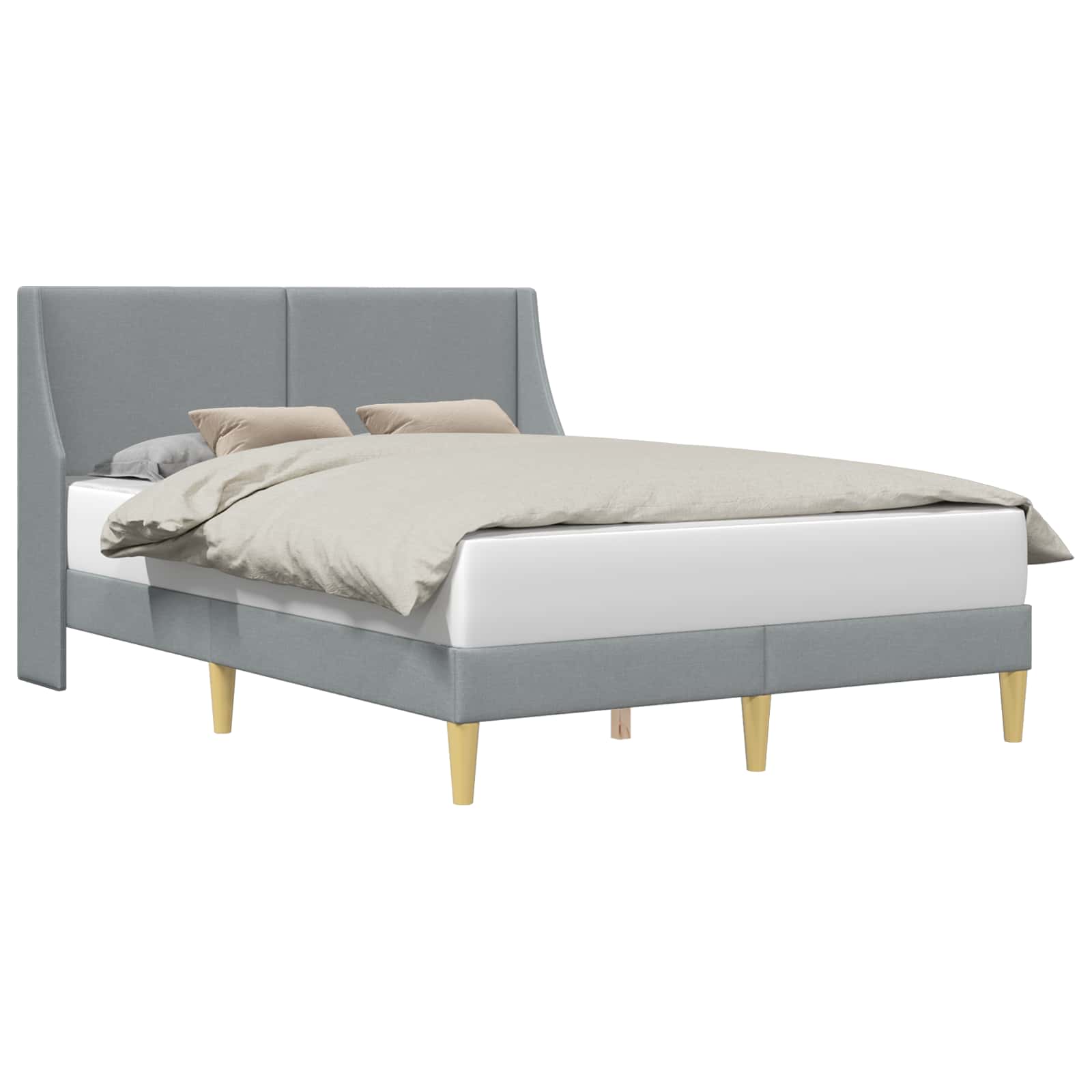 Bedframe met hoofdeinde aansluitplaat