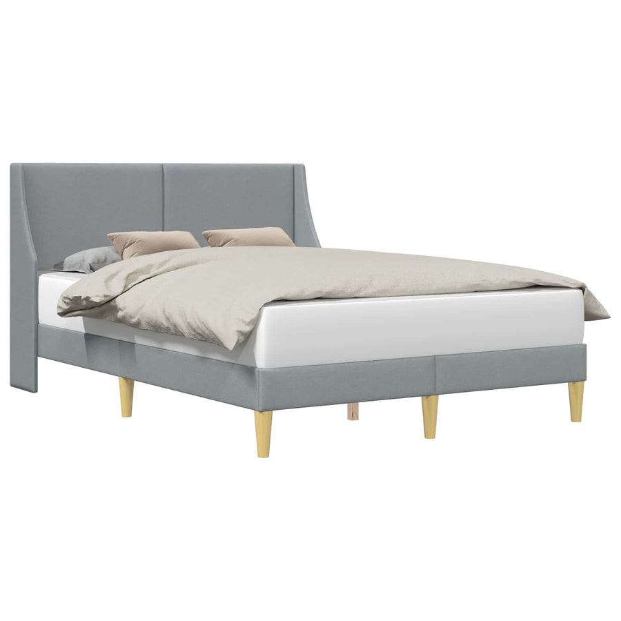 Bedframe met hoofdeinde aansluitplaat