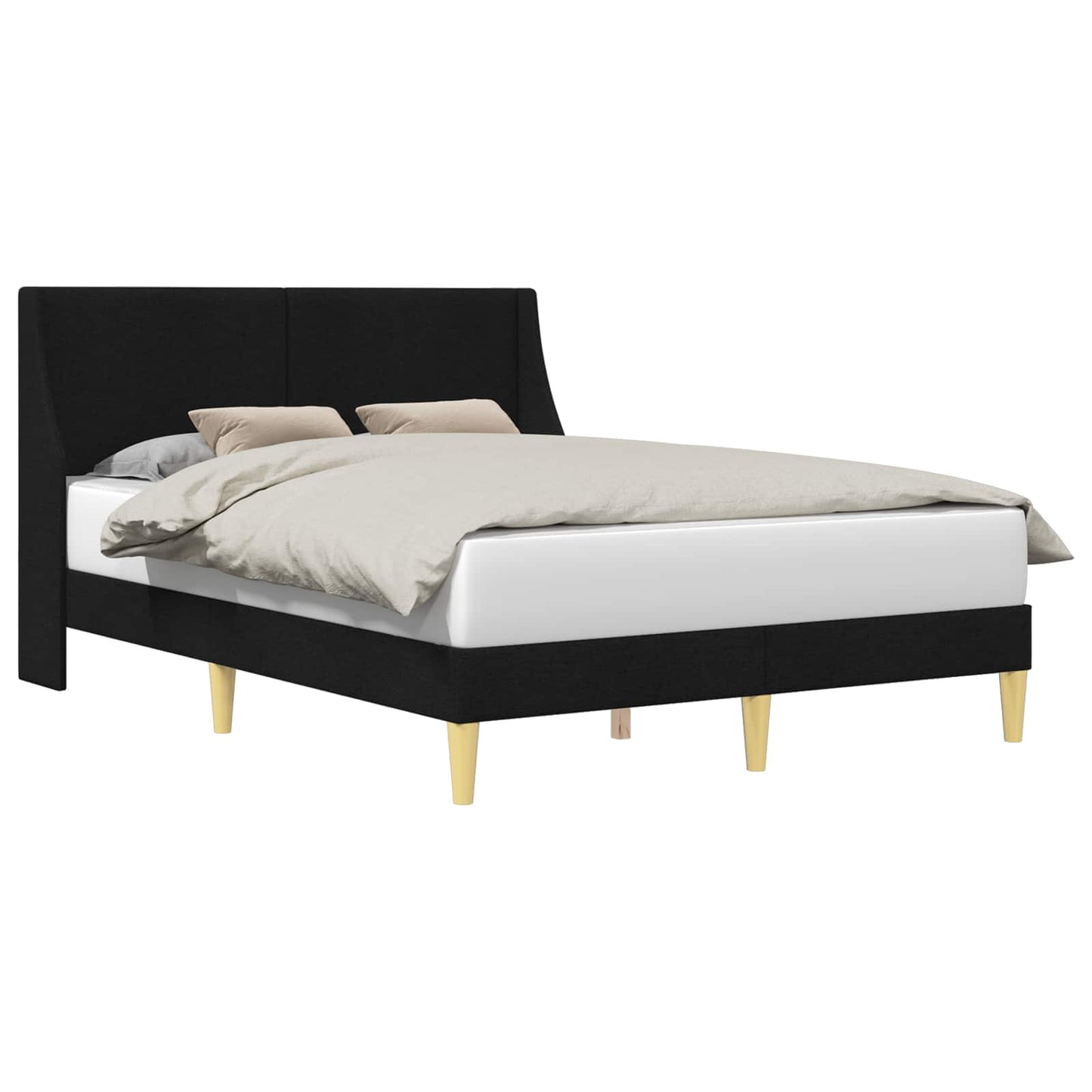 Bedframe met hoofdeinde aansluitplaat