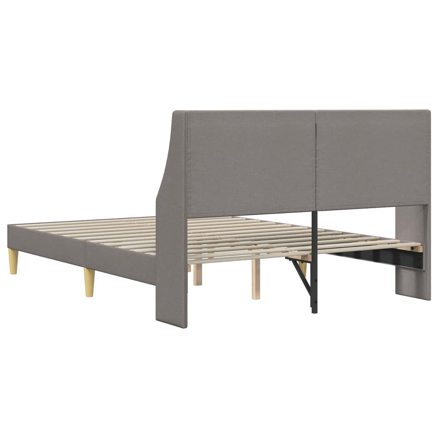 Bedframe met hoofdeinde aansluitplaat