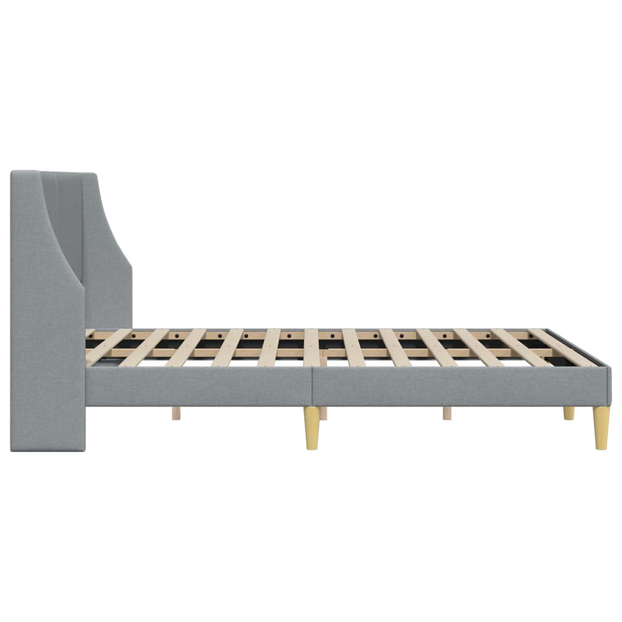 Bedframe met hoofdeinde aansluitplaat