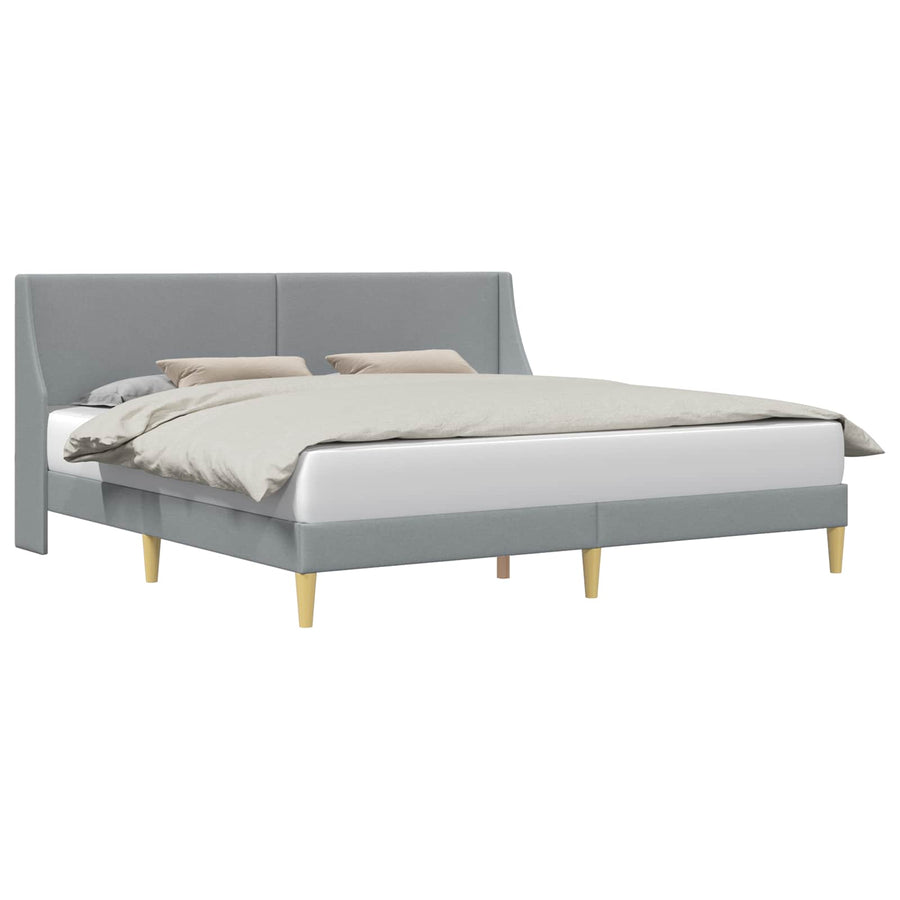 Bedframe met hoofdeinde aansluitplaat