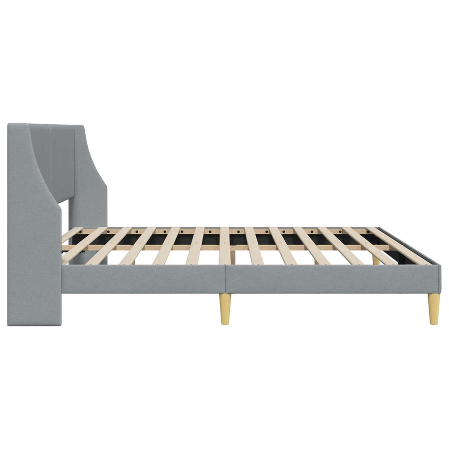 Bedframe met hoofdeinde aansluitplaat