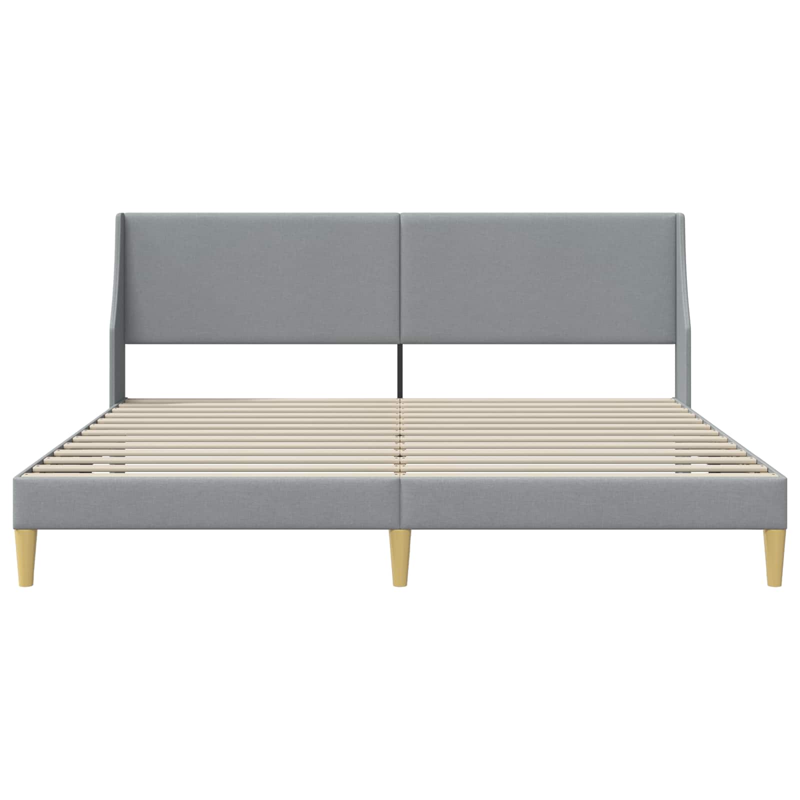 Bedframe met hoofdeinde aansluitplaat