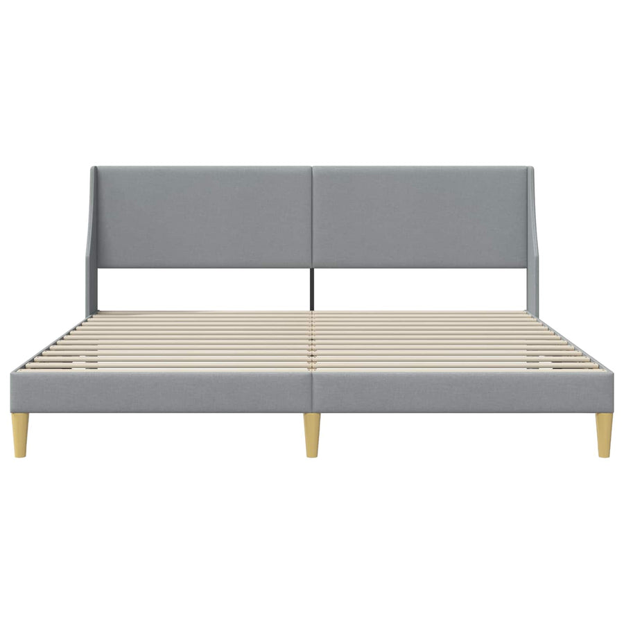 Bedframe met hoofdeinde aansluitplaat