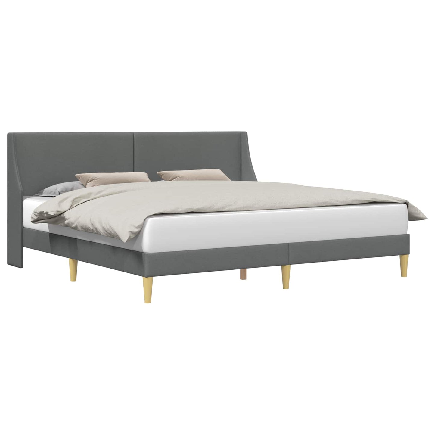 Bedframe met hoofdeinde aansluitplaat
