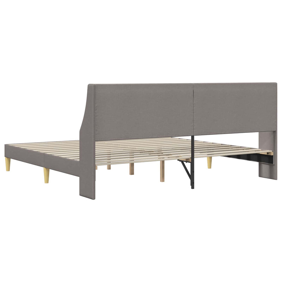 Bedframe met hoofdeinde aansluitplaat