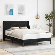 Bedframe 140x200 cm zwart fluweel