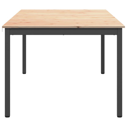 Eettafel Naturel 200 x 100 x 75 cm Massief grenenhout