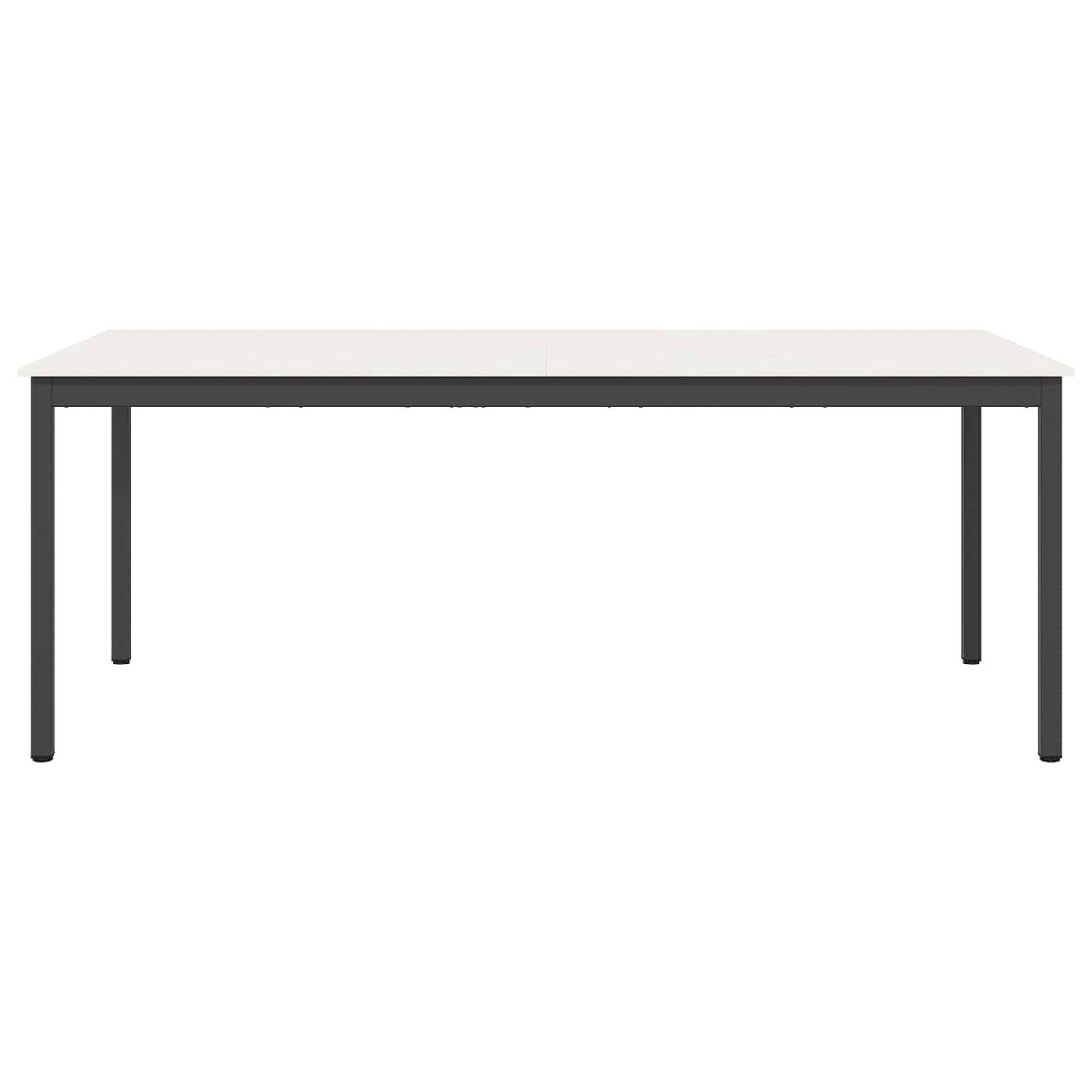 Eettafel Wit 200 x 100 x 75 cm Massief grenenhout