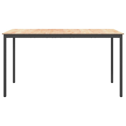 Bartafel Naturel 110 x 55 x 105 cm Massief grenenhout