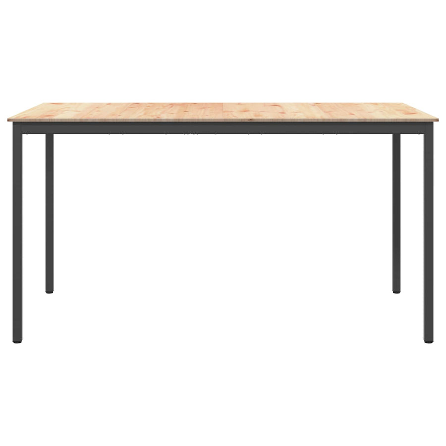 Bartafel Naturel 110 x 55 x 105 cm Massief grenenhout