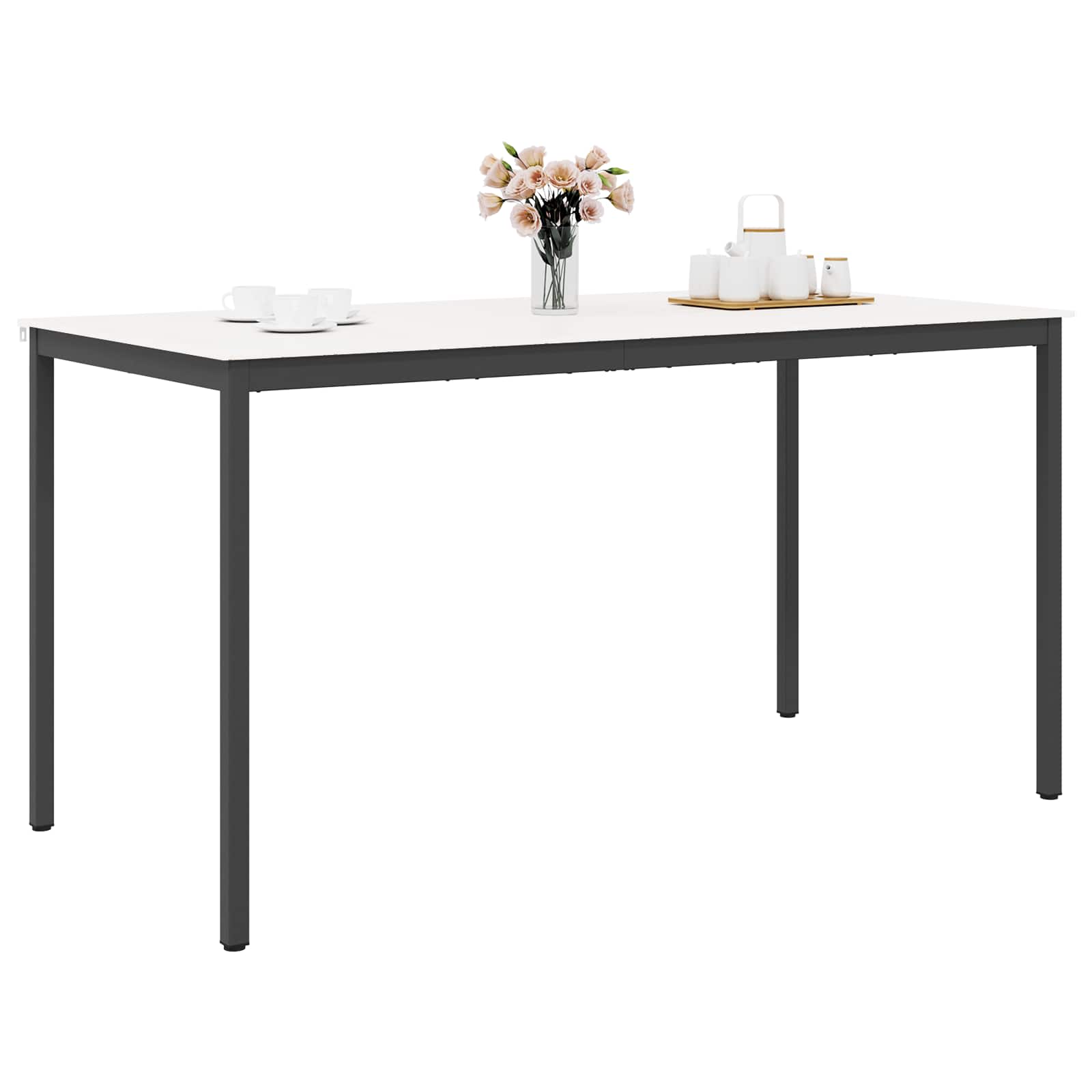 Bartafel Wit 200 x 100 x 105 cm Massief grenenhout