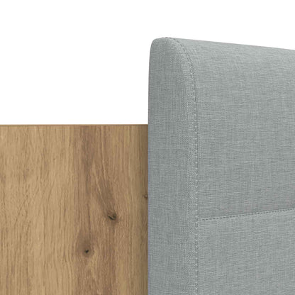 Bedframe met Hoofdeinde Artisan Eiken 180 x 200 cm Bewerkt hout