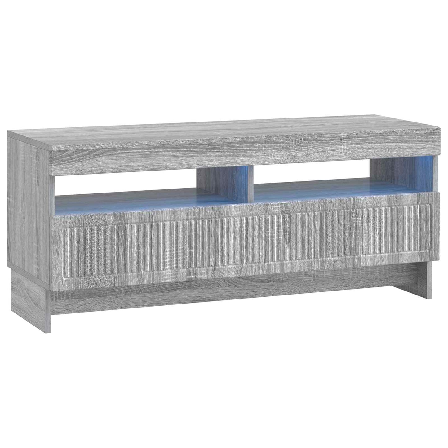5-delige LED TV-kast Grijs Sonoma Bewerkt hout