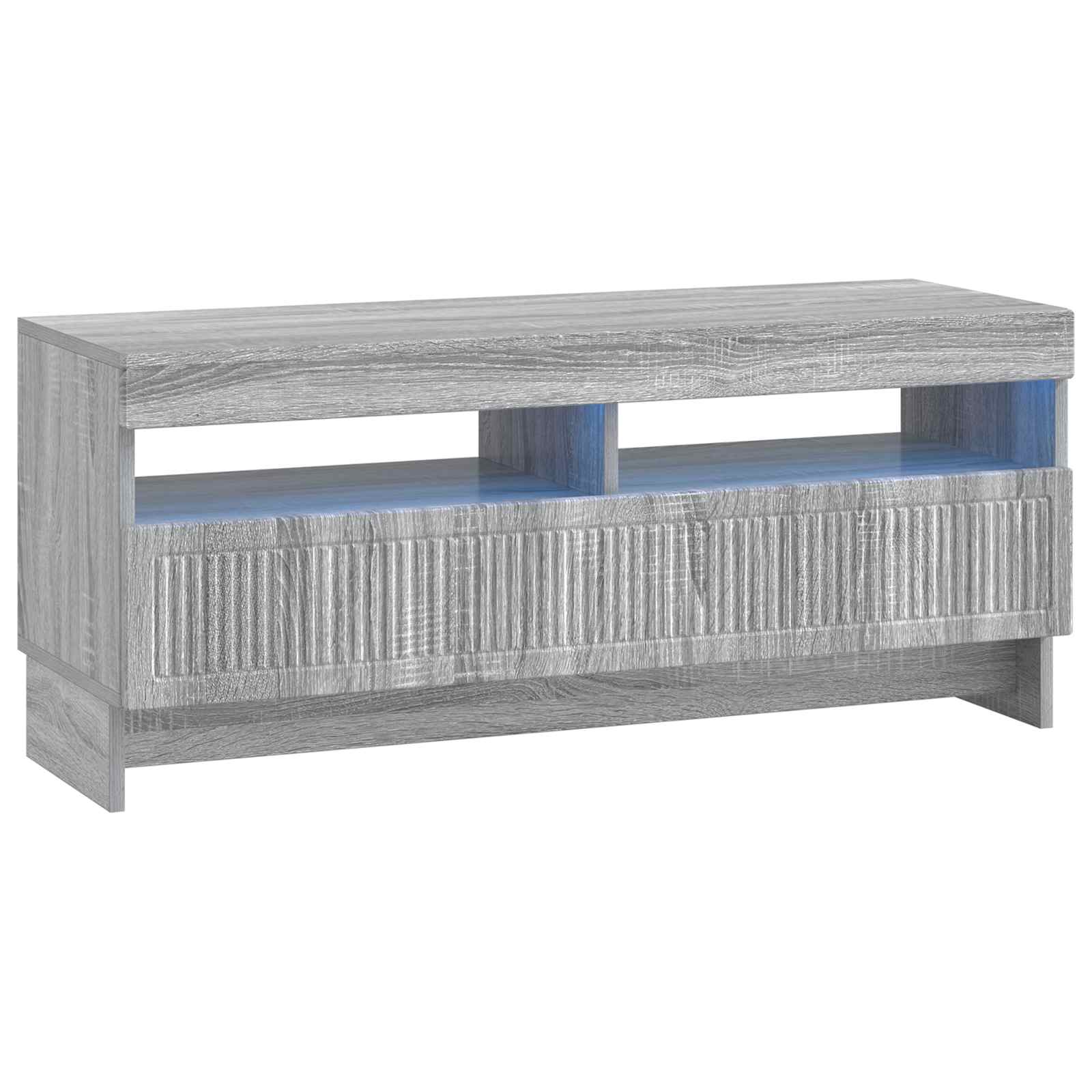 5-delige LED TV-kast Grijs Sonoma Bewerkt hout