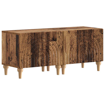 3-delige LED TV-kast Oud hout Bewerkt hout