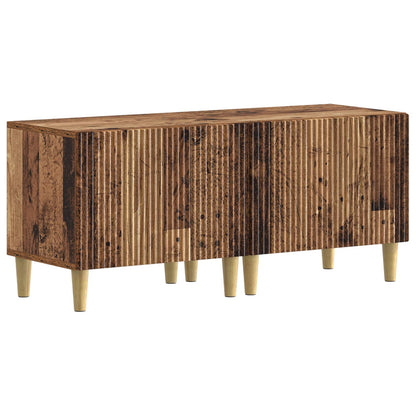 5-delige LED TV-kast Oud hout Bewerkt hout