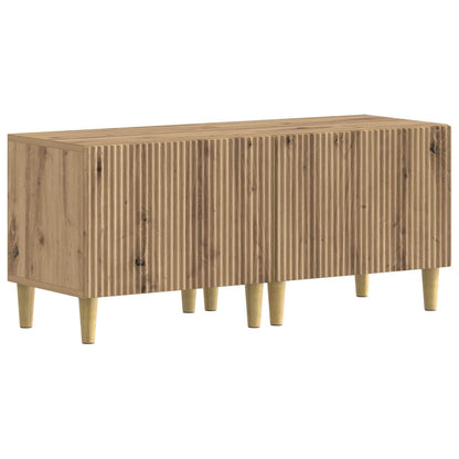 5-delige LED TV-kast Artisanaal eiken Bewerkt hout