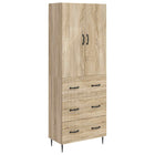 Kastenset 2 stuks Sonoma Eiken 66x34.5x90 cm