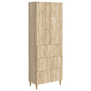 Kastenset 66x34,5x90 cm Sonoma Eiken 2 stuks