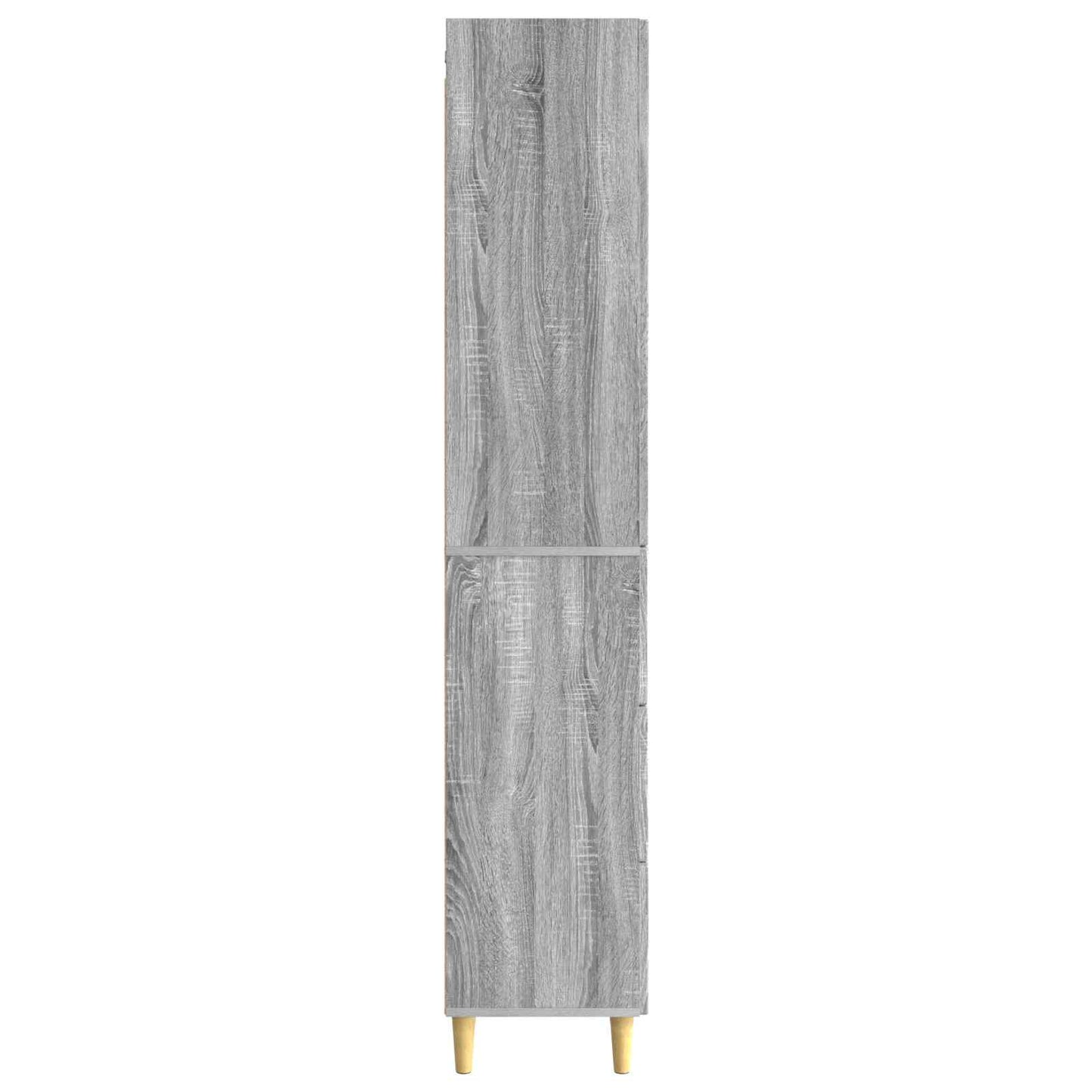 Kastenset 2 pcs Grijs Sonoma 66 x 34,5 x 90 cm Bewerkt hout