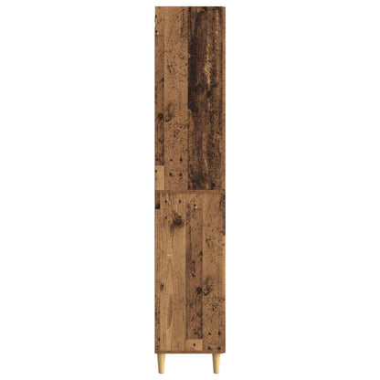 Kastenset 2 pcs Oud hout 66 x 34,5 x 90 cm Bewerkt hout