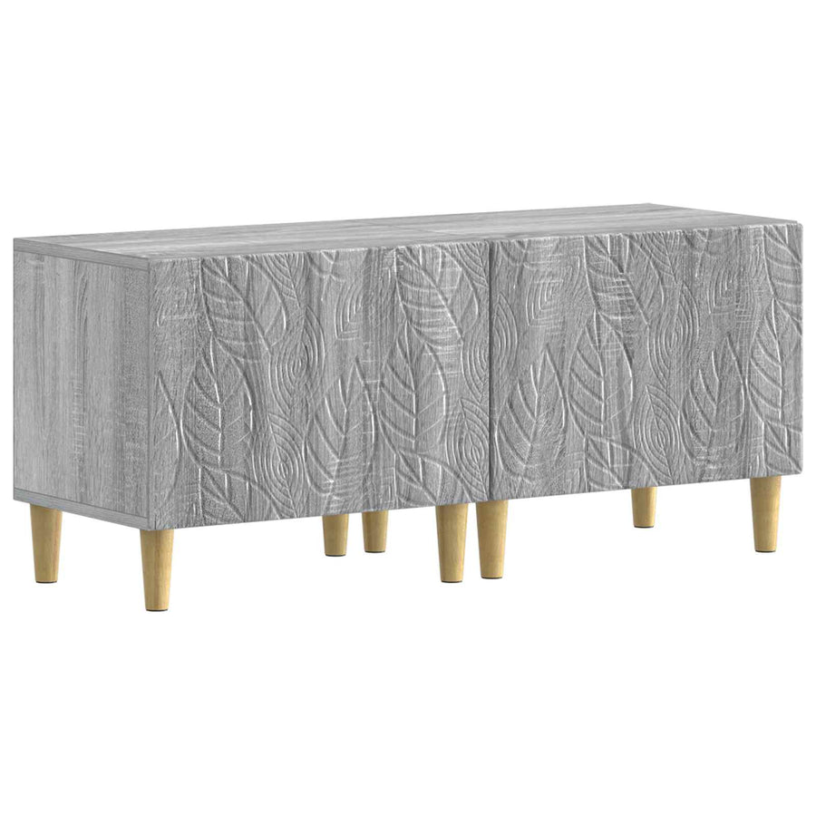 5-delige LED TV-kast Grijs Sonoma Bewerkt hout