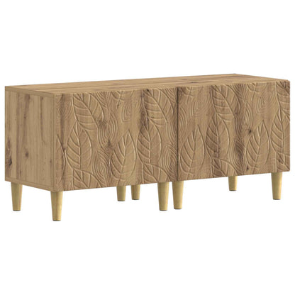 5-delige LED TV-kast Artisanaal eiken Bewerkt hout