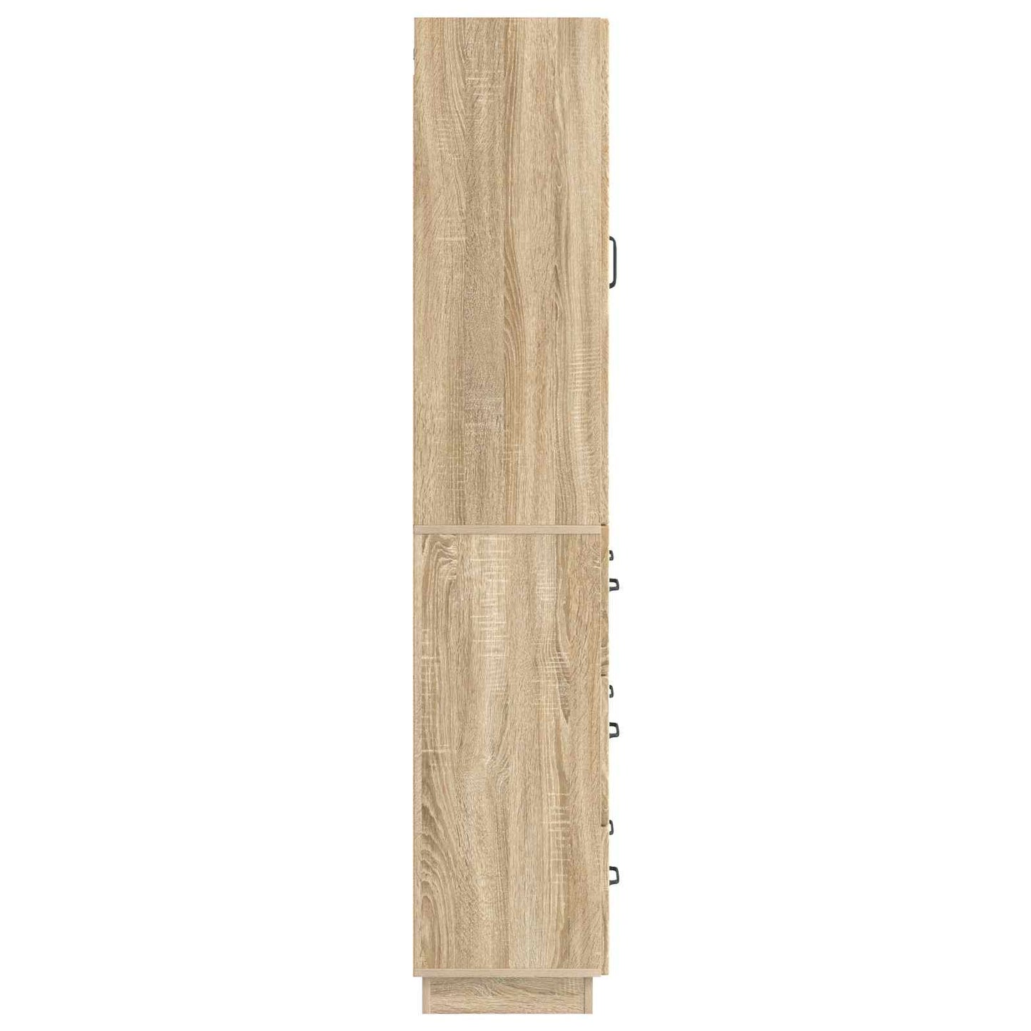 Kastenset 2 pcs Sonoma Eiken 66 x 34,5 x 87 cm Bewerkt hout
