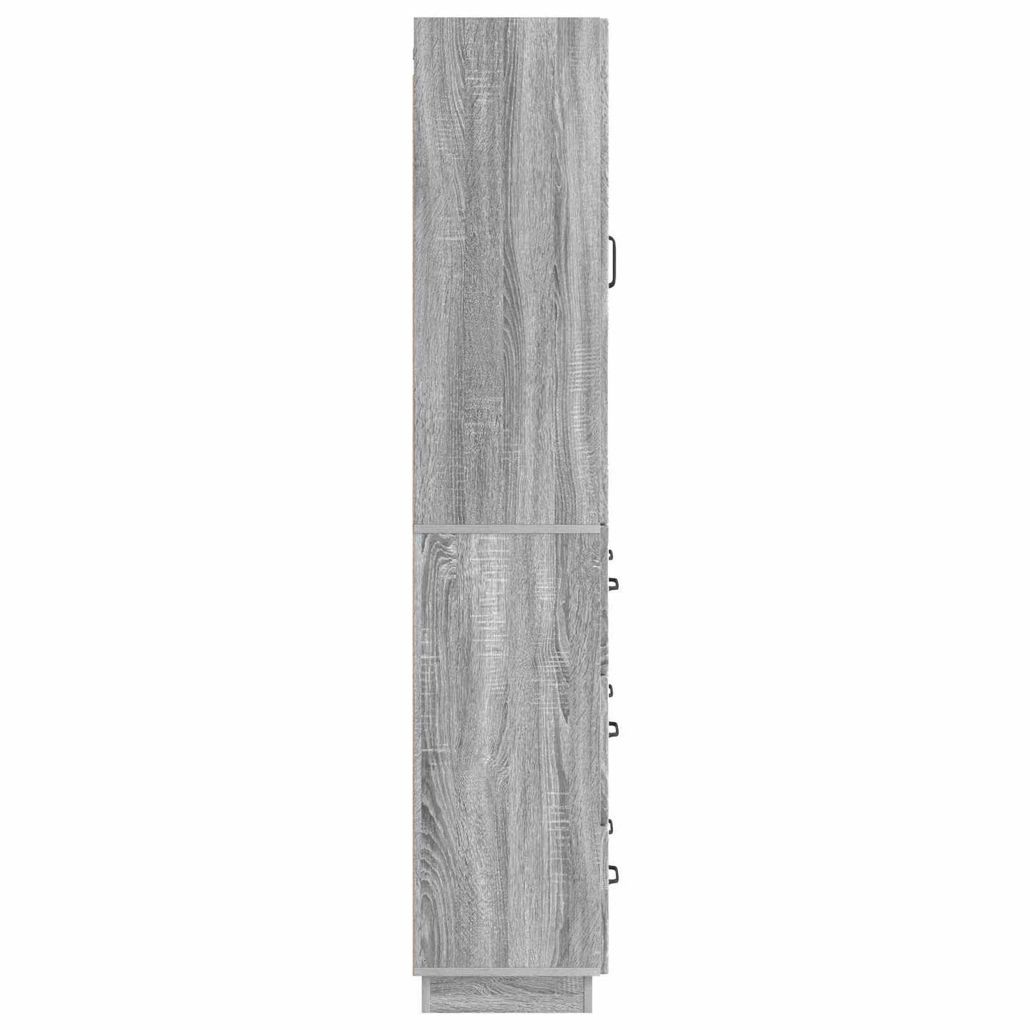 Kastenset 2 pcs Grijs Sonoma 66 x 34,5 x 87 cm Bewerkt hout