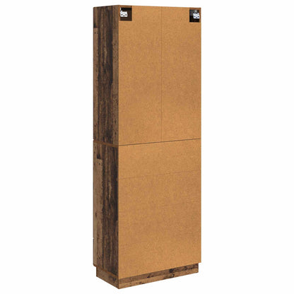 Kastenset 2 pcs Oud hout 66 x 34,5 x 87 cm Bewerkt hout