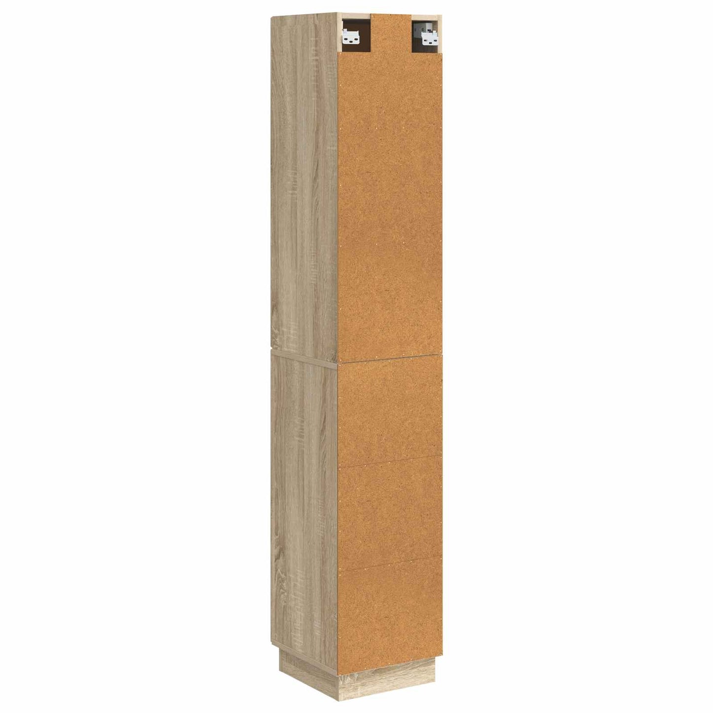 Kastenset 2 pcs Sonoma Eiken 33 x 34,5 x 87 cm Bewerkt hout