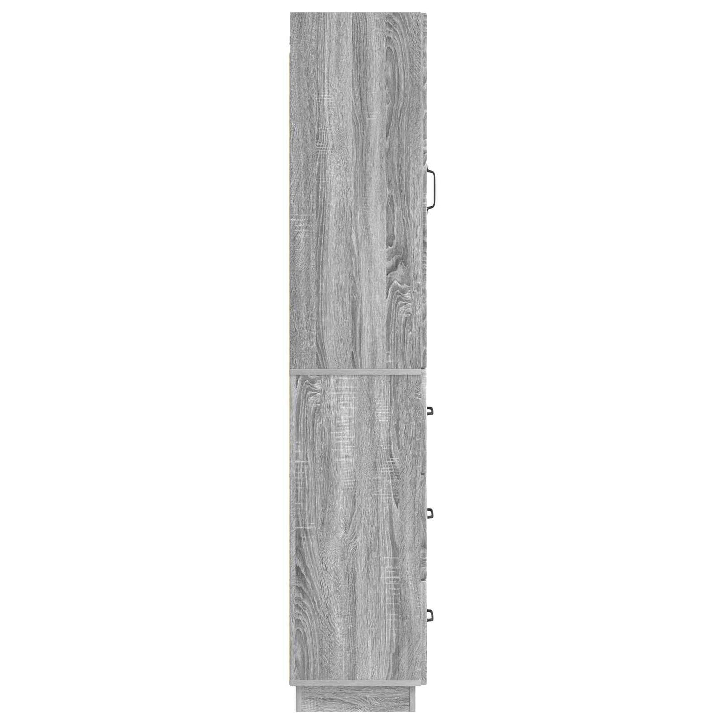 Kastenset 2 pcs Grijs Sonoma 33 x 34,5 x 87 cm Bewerkt hout
