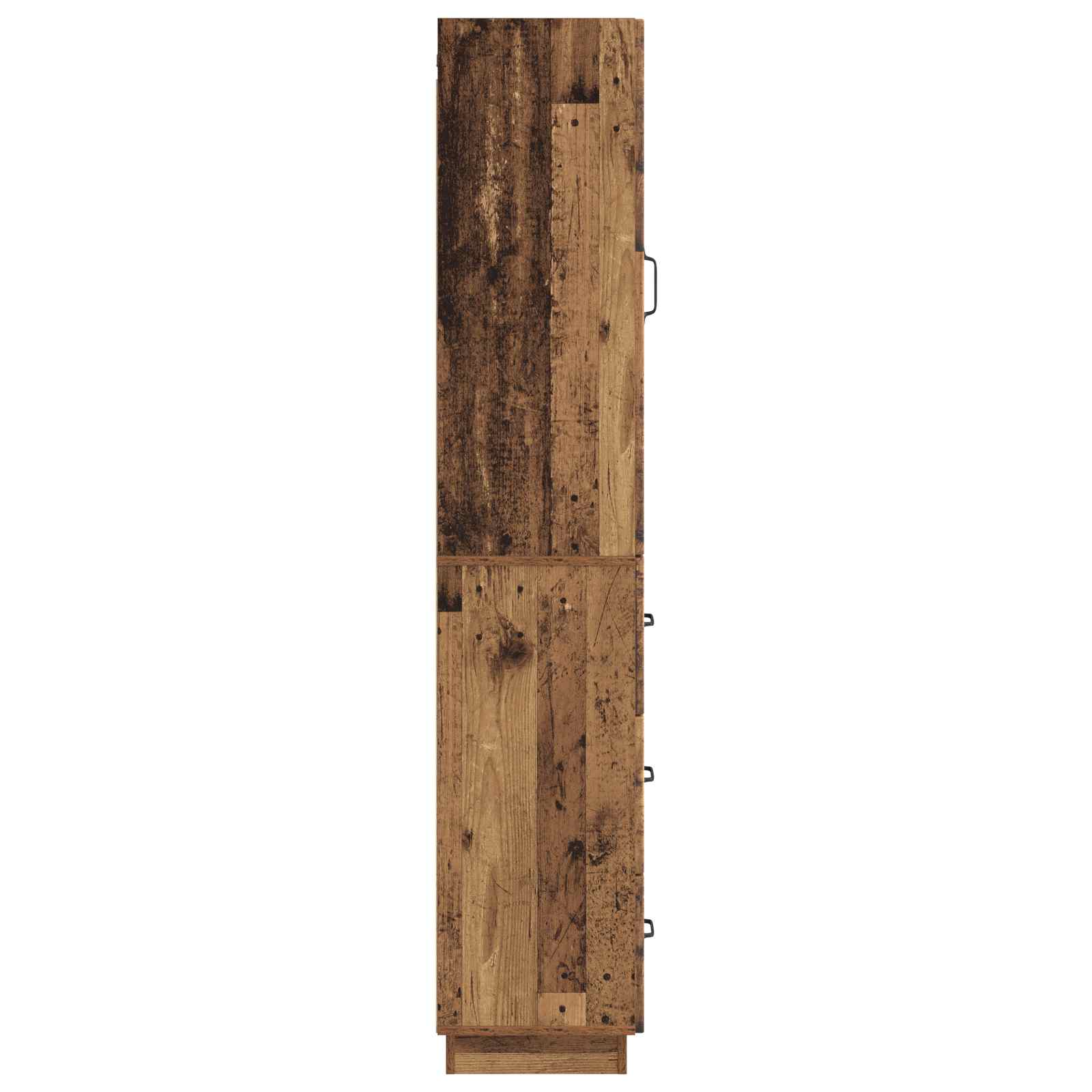 Kastenset 2 pcs Oud hout 33 x 34,5 x 87 cm Bewerkt hout