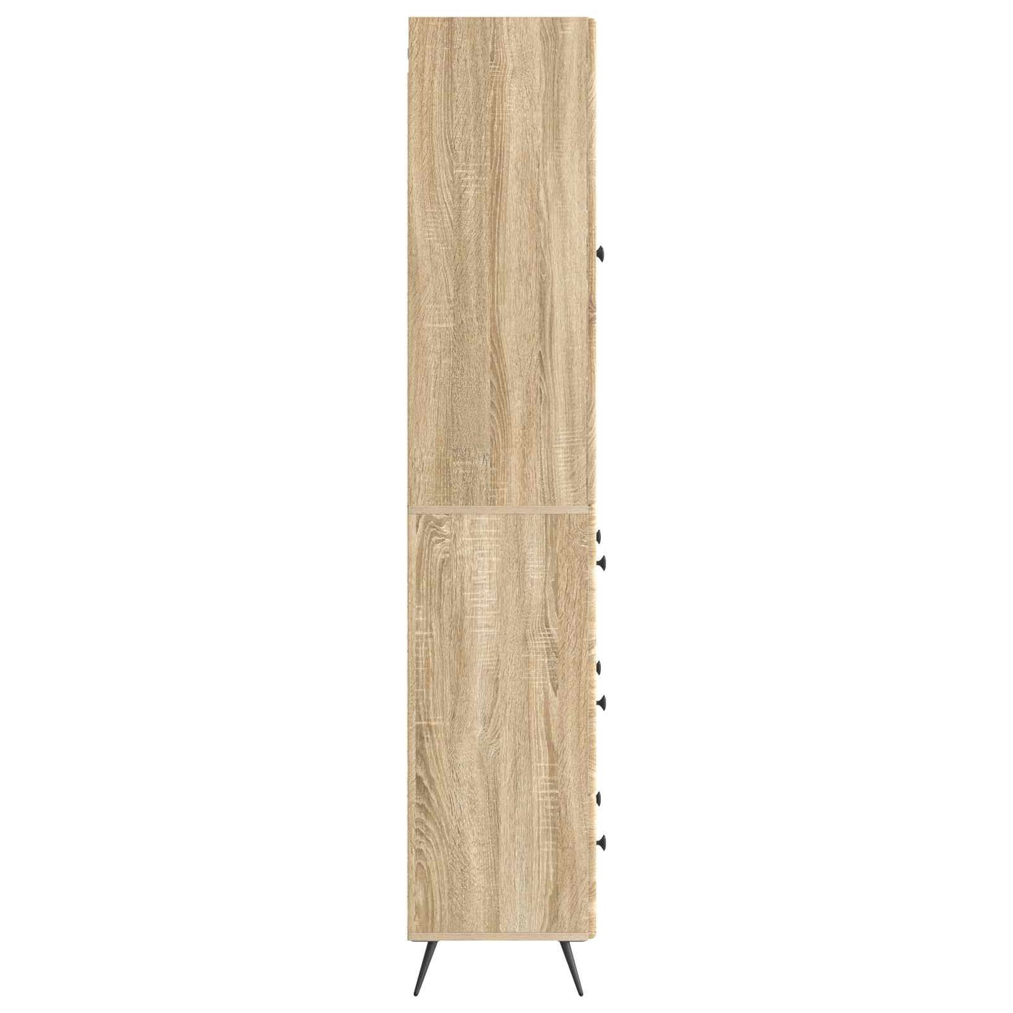 Kastenset 2 pcs Sonoma Eiken 66 x 34,5 x 90 cm Bewerkt hout